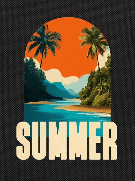 Tropical summer beach