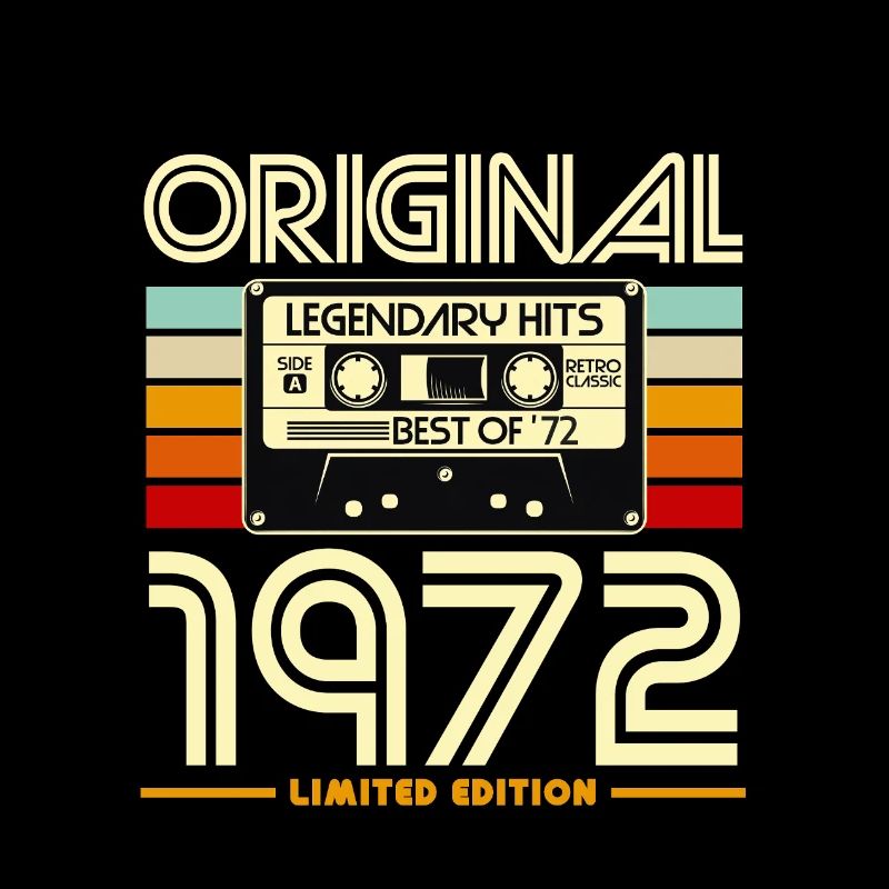 Cassette Originale 1972 Rétro