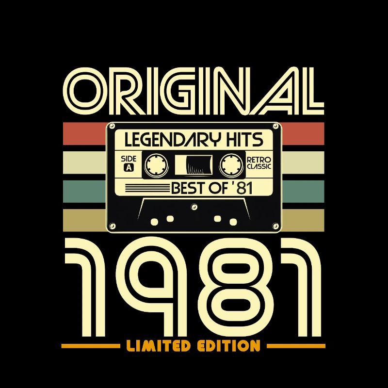 Original 1981 Vintage Cassette