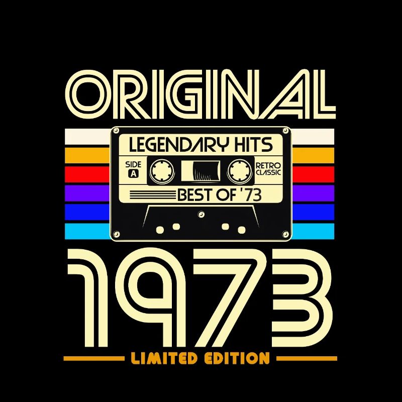 Original 1973 Cassette rétro