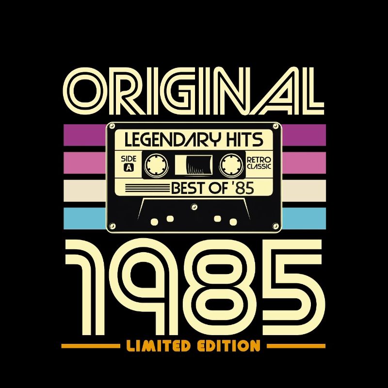 Original 1985 Cassette Retro Tee