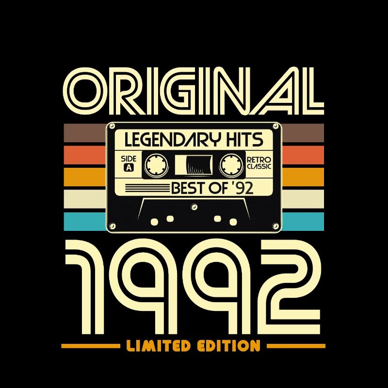 Original 1992 Édition Rétro Cassette