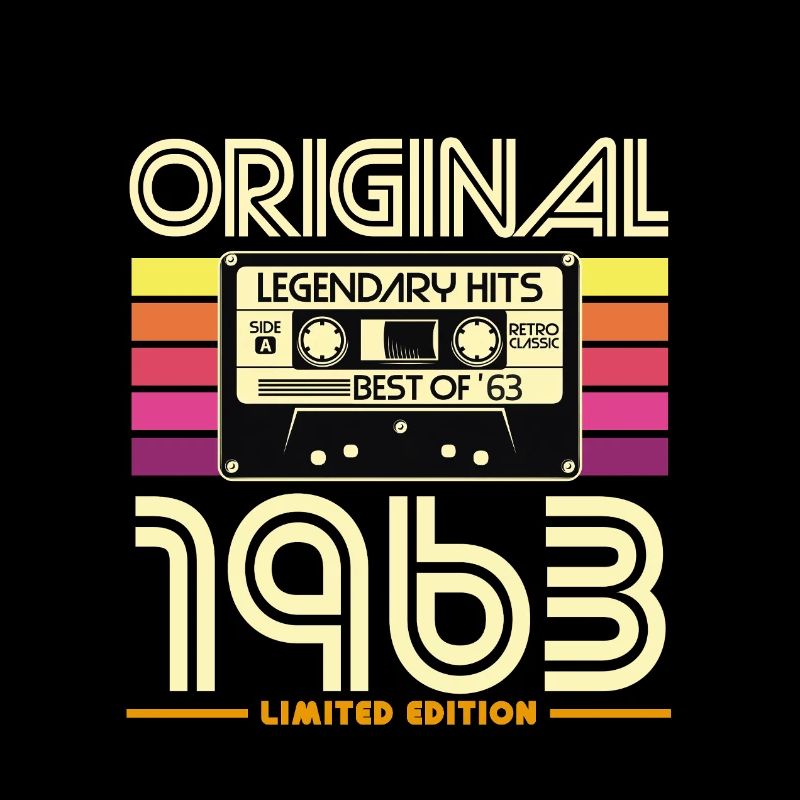 Cassette retro 1963 édition