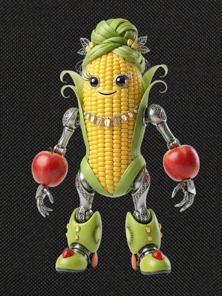 CornBot Cheerful Harvest