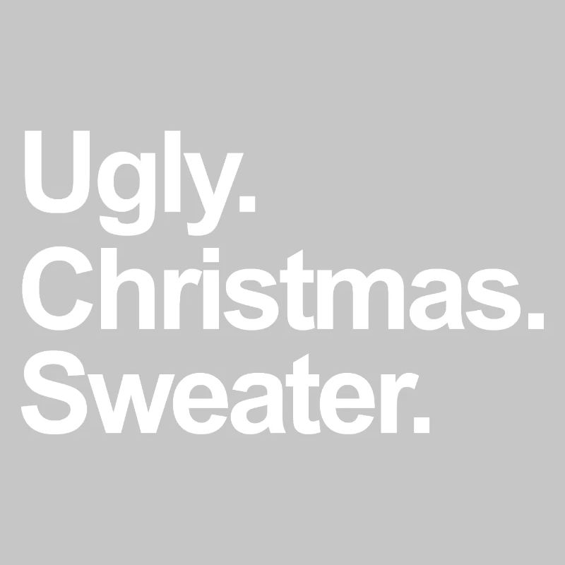 Pull de Noël moche