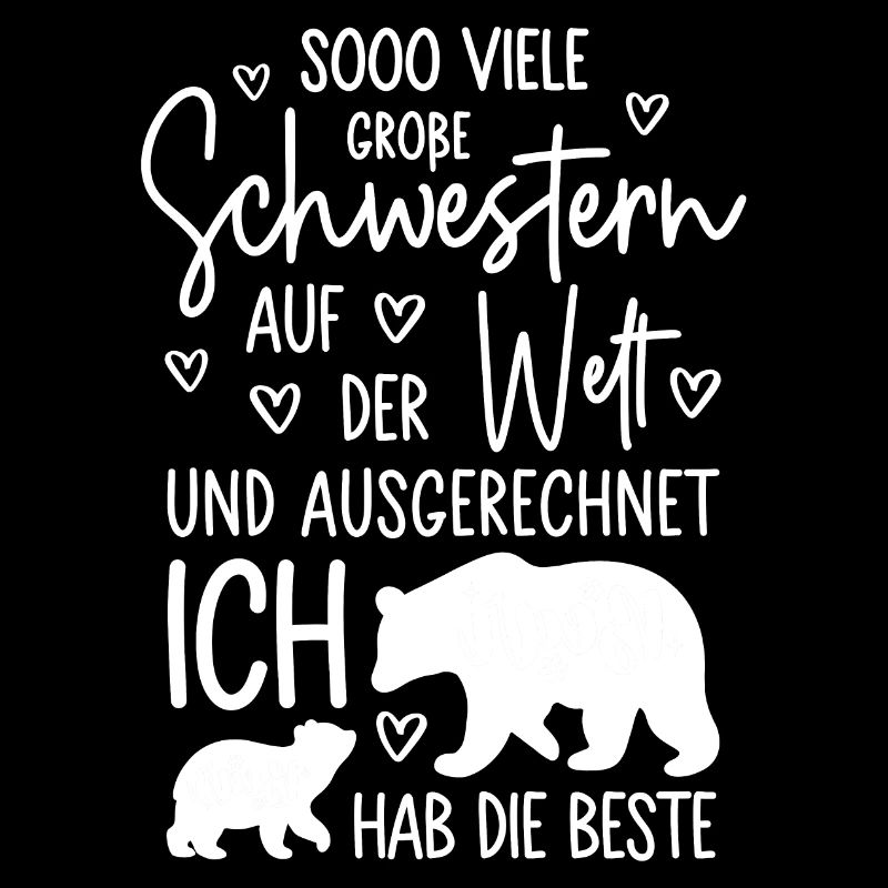 So viele Schwestern Eisbären Beste große Schwester