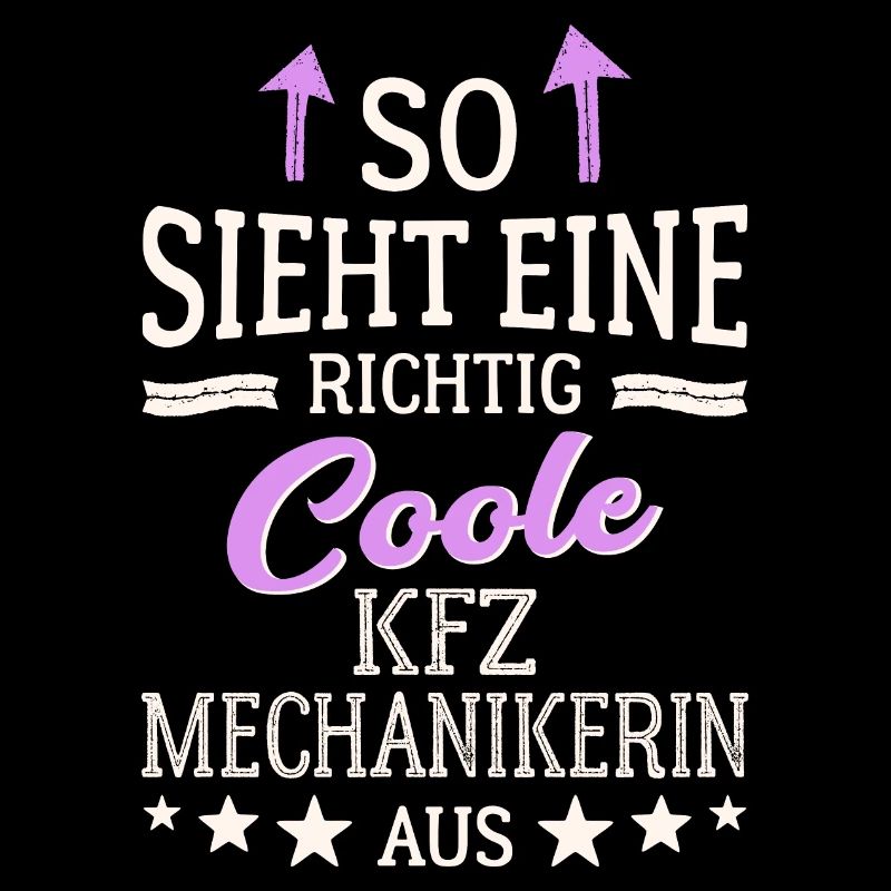 So sieht eine richtig coole KFZ Mechanikerin aus