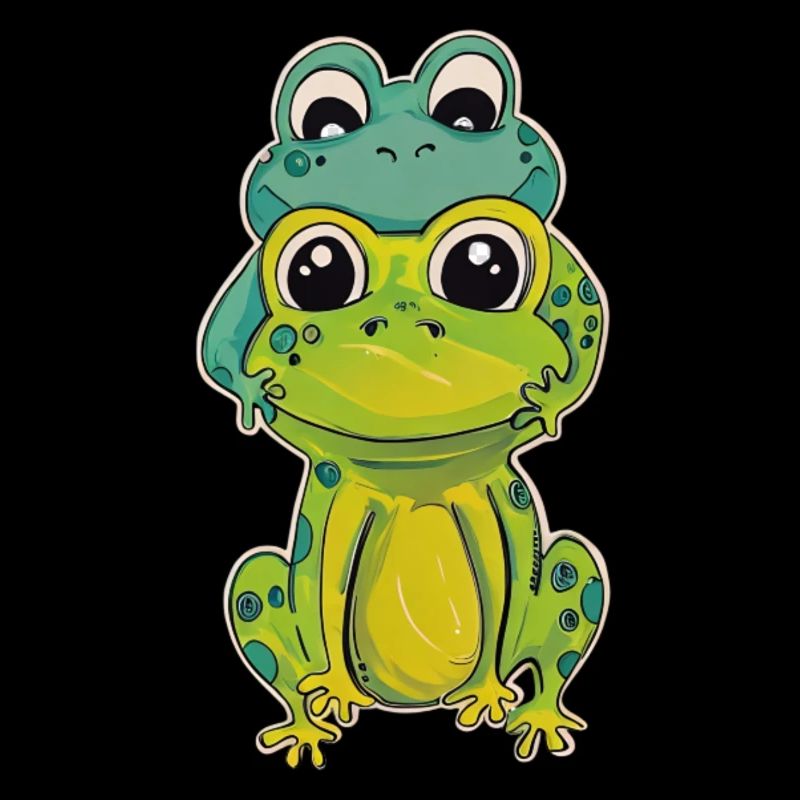 Zwei Froschfreunde