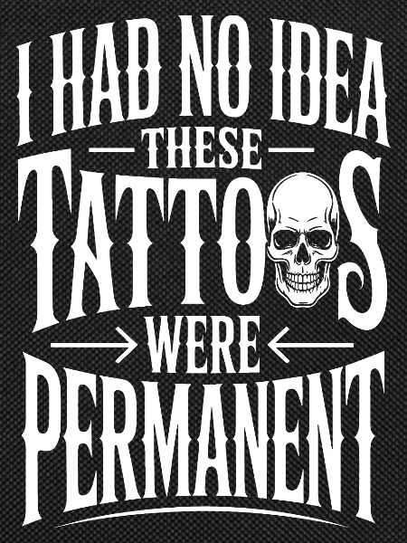 Permanent Tattoos Joke Tee