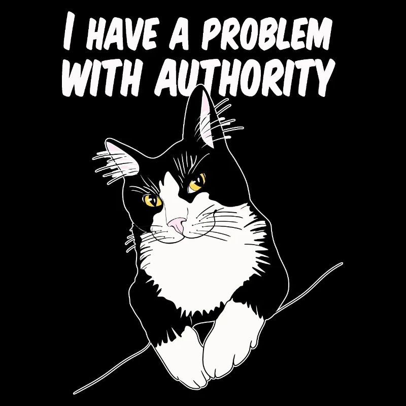 Cat Defies Authority