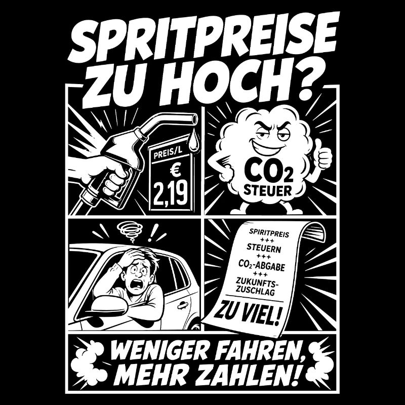 Spritpreise Zu Hoch CO2 Humor