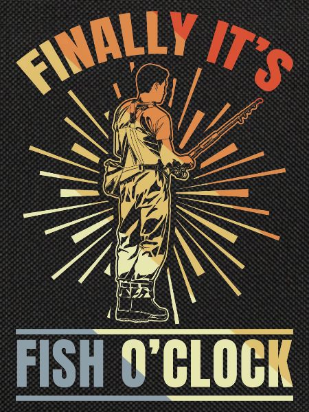 Finally It's Fish Clock