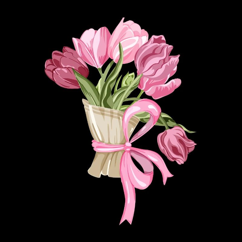 Composition florale vintage aux couleurs pastel