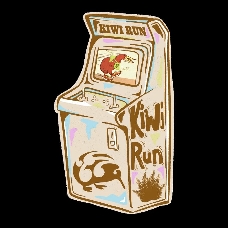 Kiwi Run Arcade Rétro