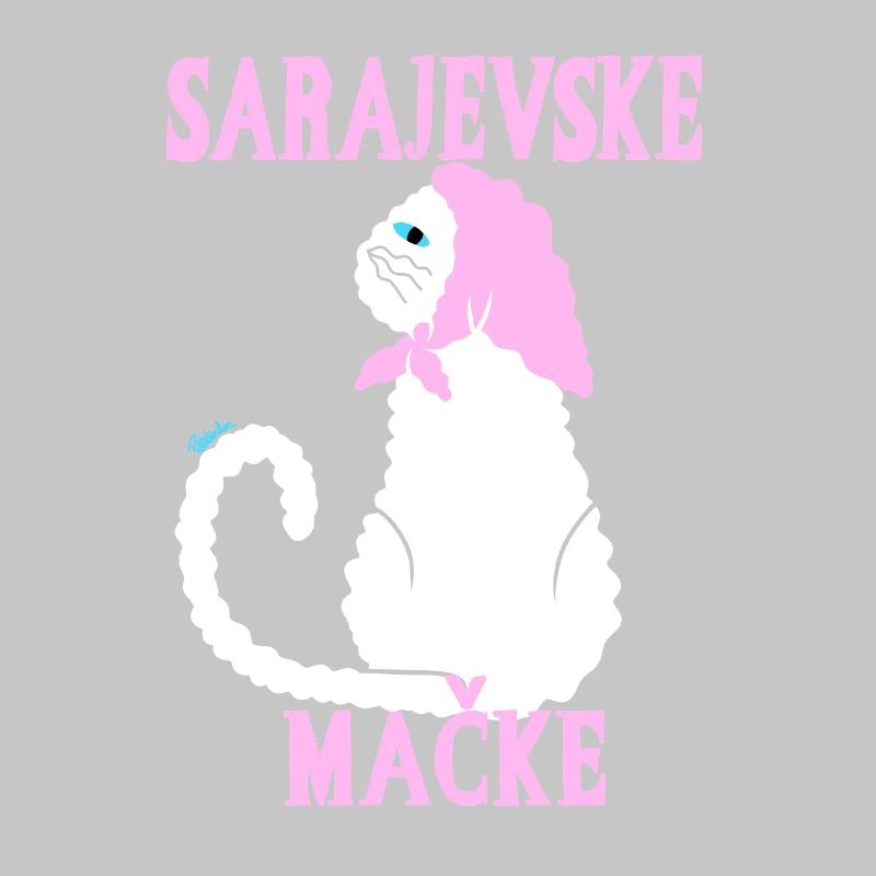 Pastel cat Sarajevo