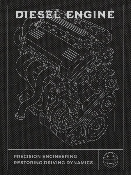 Diesel Engine Blueprint