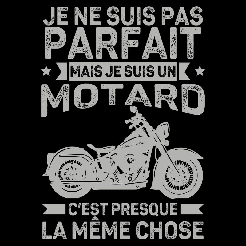 Motorrad mit Nicht perfektem Humor
