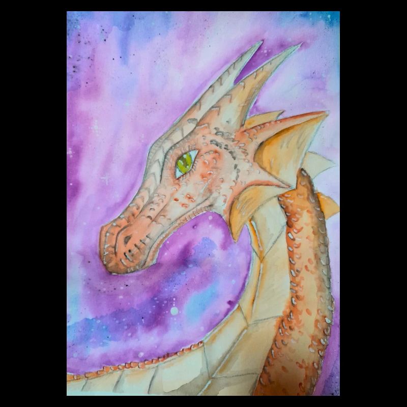 Dragon Hand Drawn