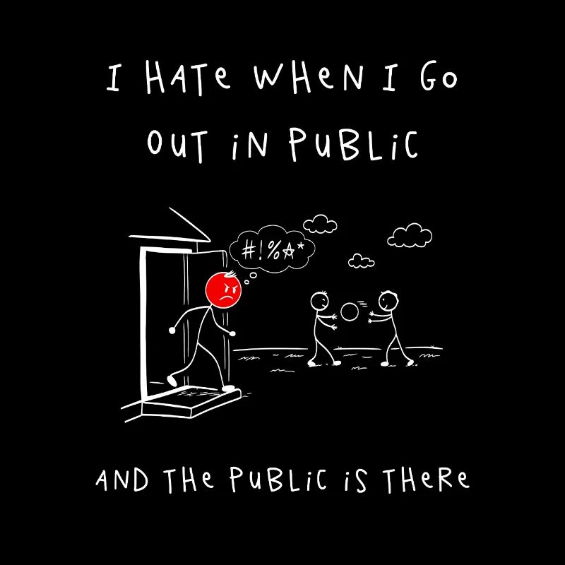 Peur du public – Scène de dessin animé