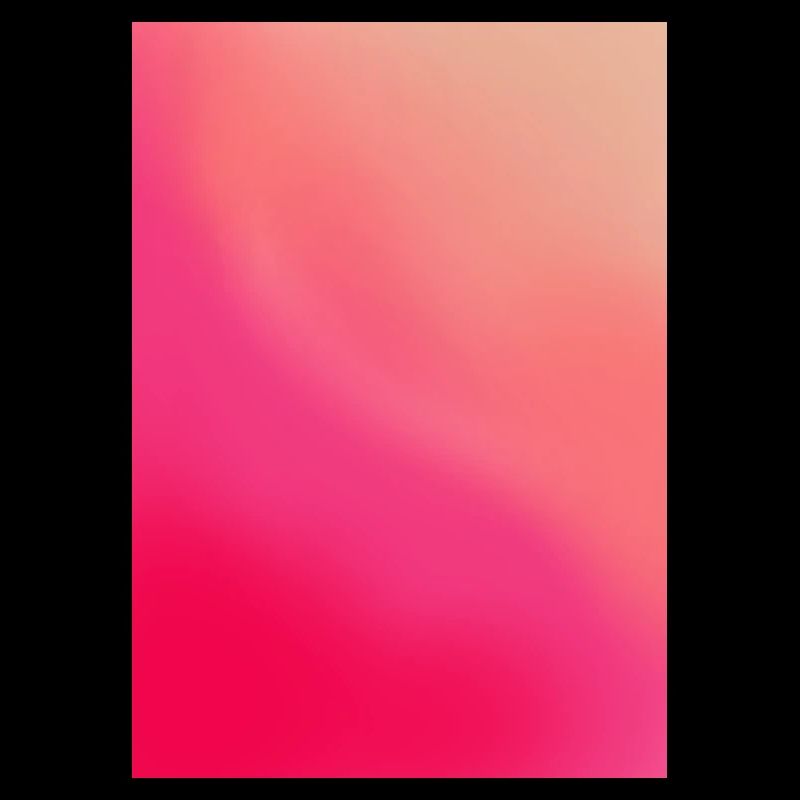 Gradient - Waves pink red customizable