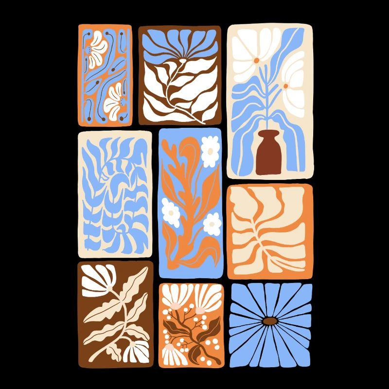 Abstract Botanical Patterns