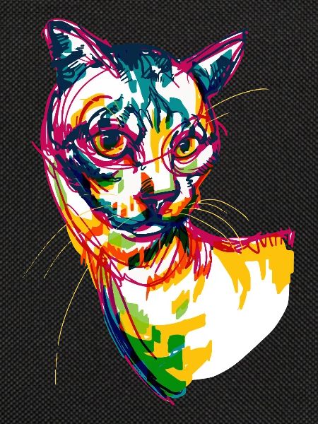 Neonkatze