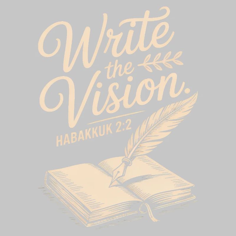 Write the Vision Bible Verse Quill