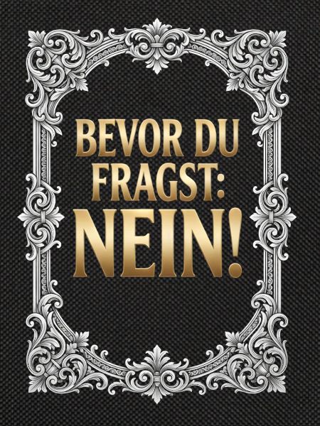 Nein einfach Nein.