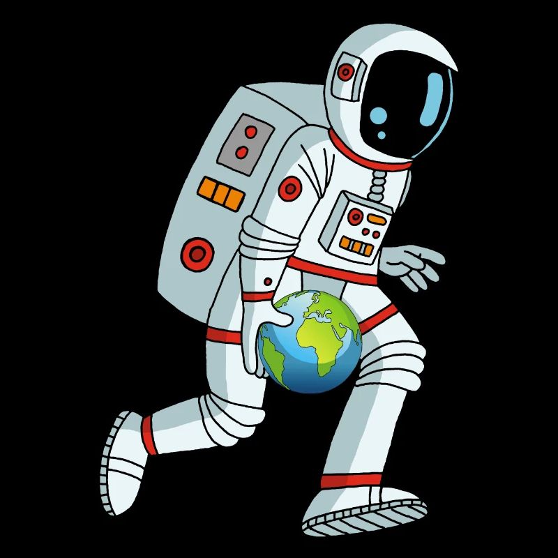 Galactic basketball player