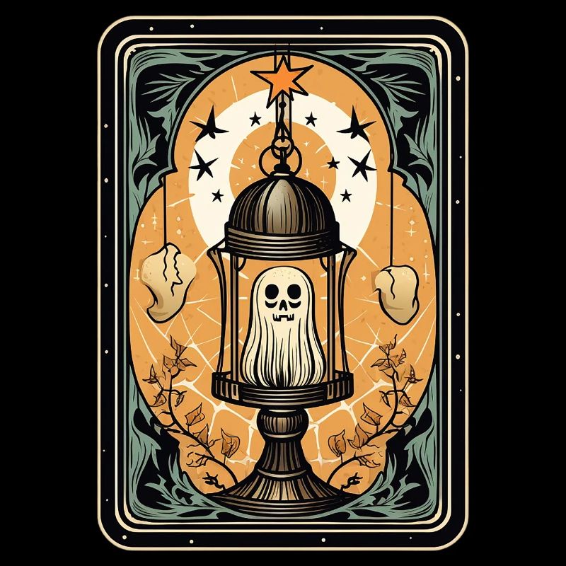 Fantôme dans une cage Cage de Tarot