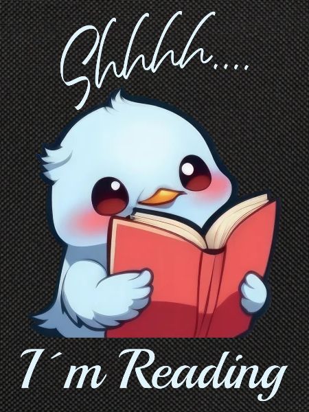 Bird with book