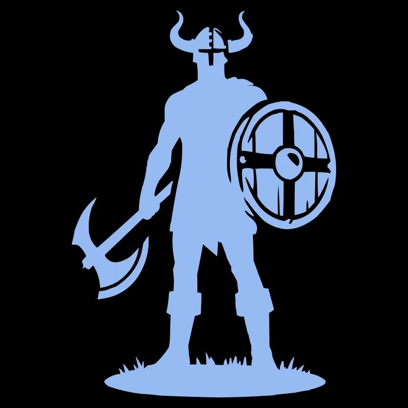 Viking Warrior with Shield