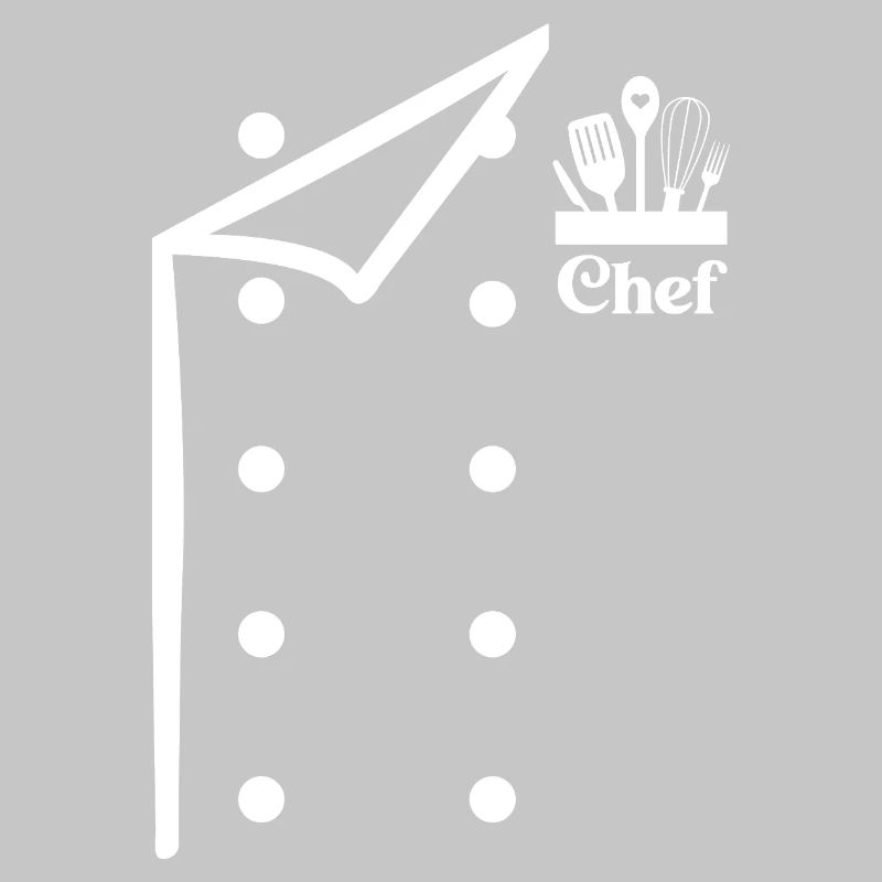 Funny Chef Head Chef Baker Chef Uniform With Tools