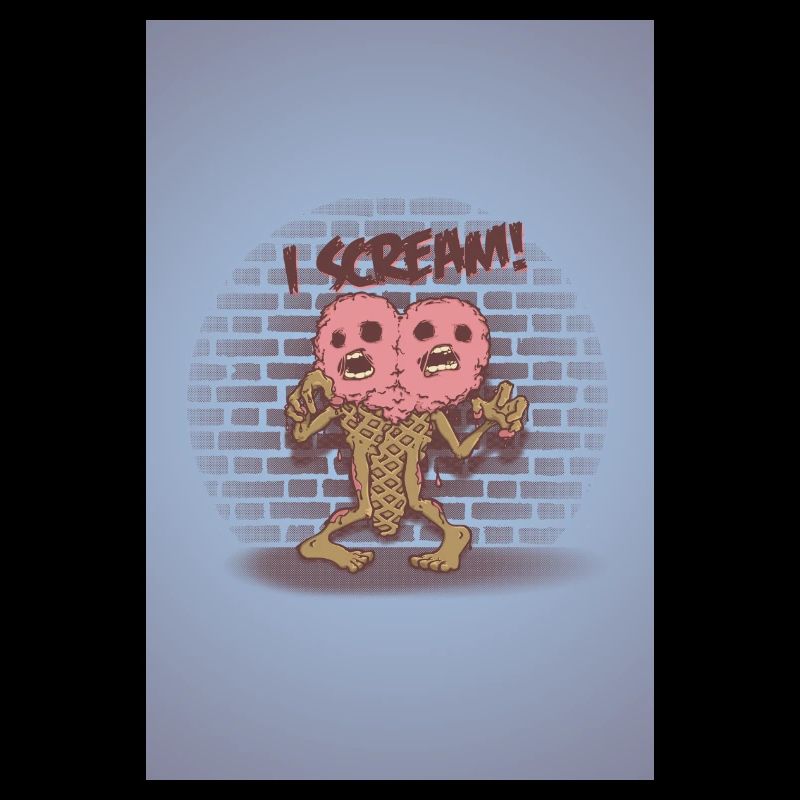 I scream Poster