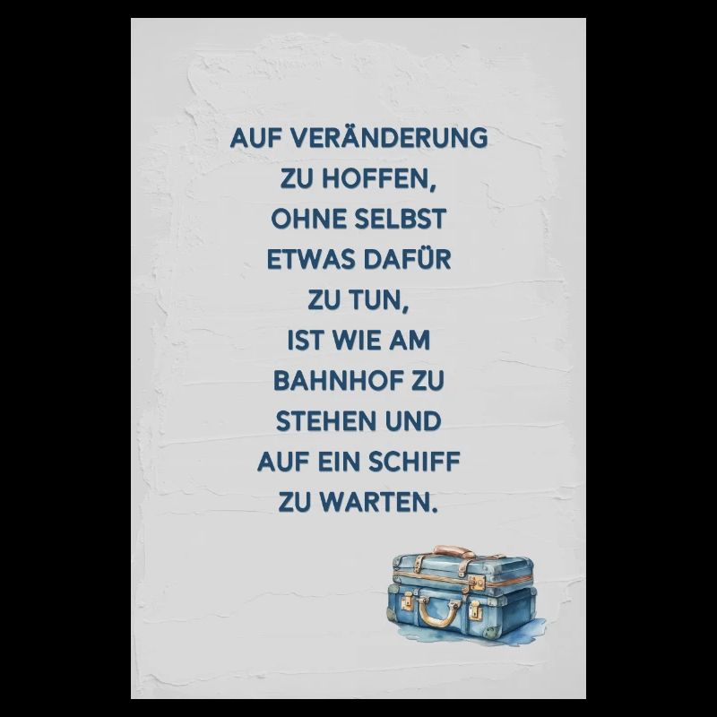 Auf Veränderung hoffen
