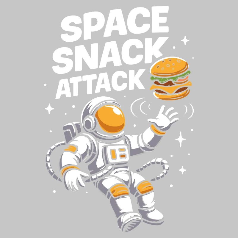 Conception spatiale du hamburger d'astronaute