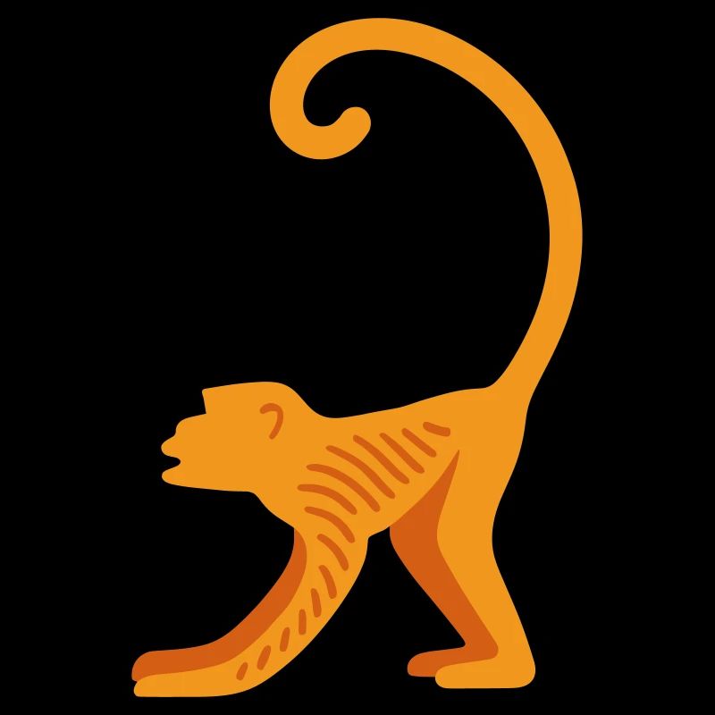 Orangutan line logo