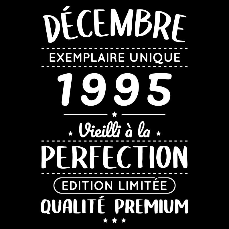 30. Geburtstag - Dezember 1995 Perfektion