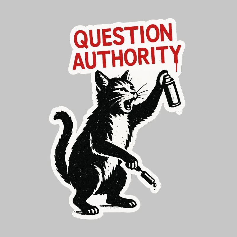 Cat Rebel: Question Authority