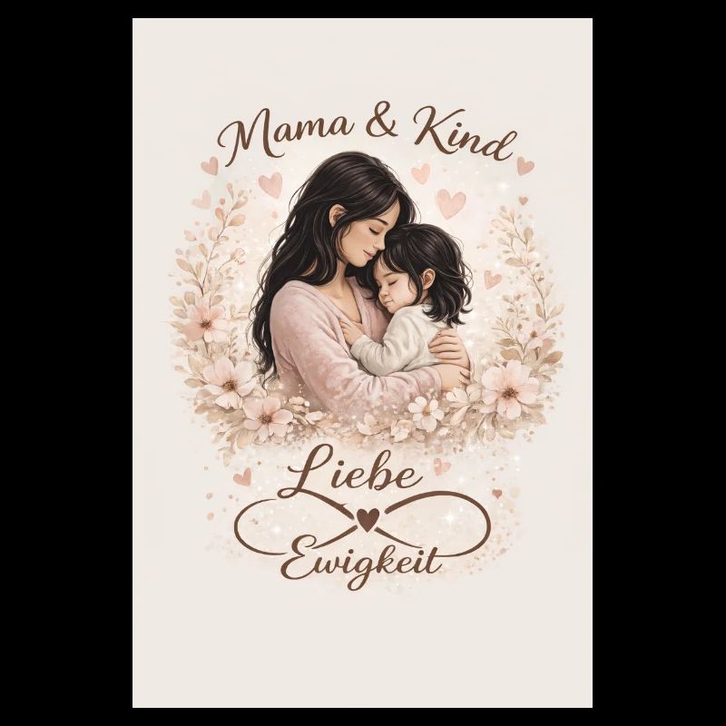 Ewige Liebe Mutter und Kind 