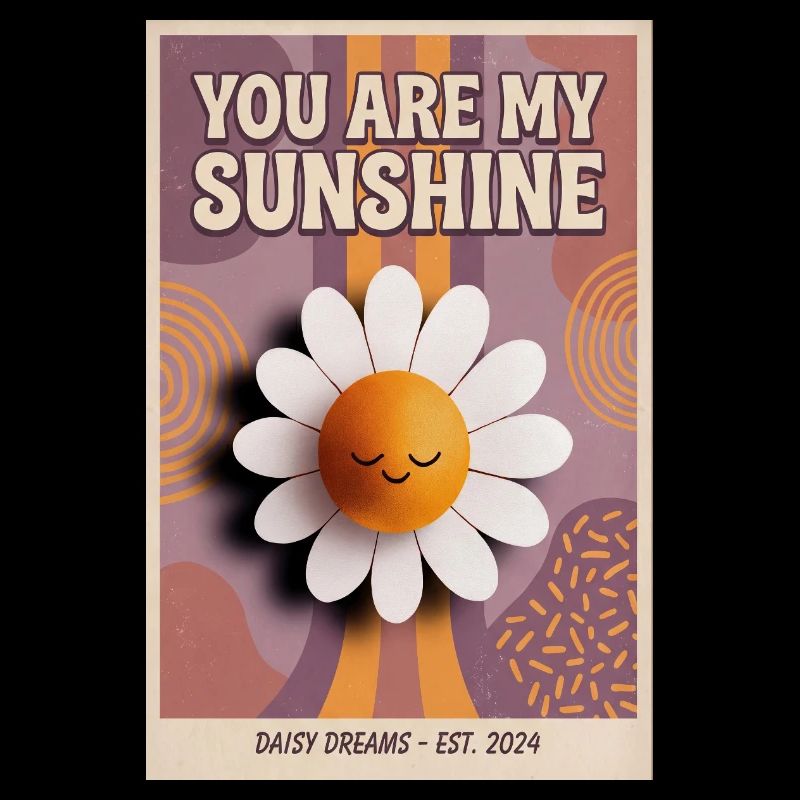 Tu es mon rayon de soleil Pop Art