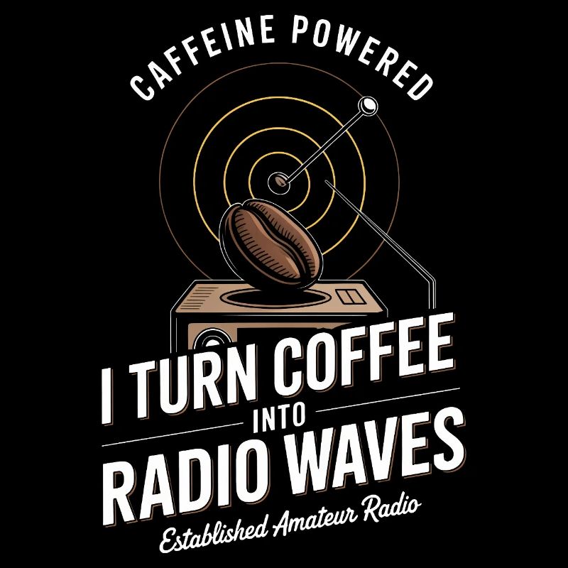 Caffeine Powered Radio Waves