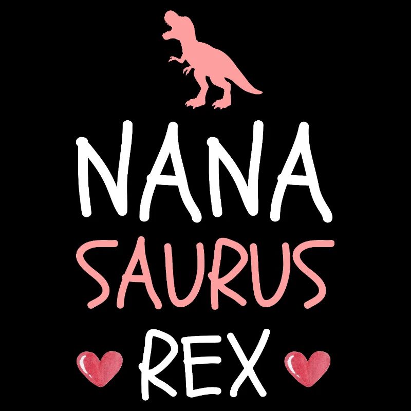 Nanasaurus Rex Niedliche Nana Dinosaurier-Großmutter Mutter