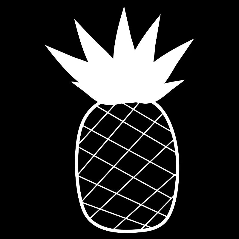 Idée cadeau de vacances d’été blanc ananas