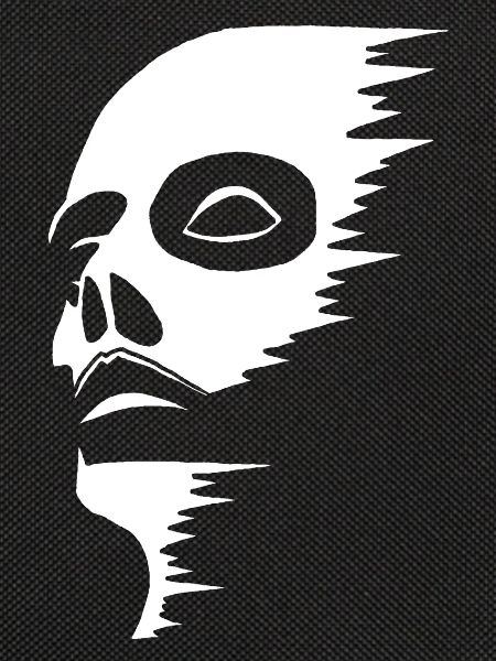Ghostly face