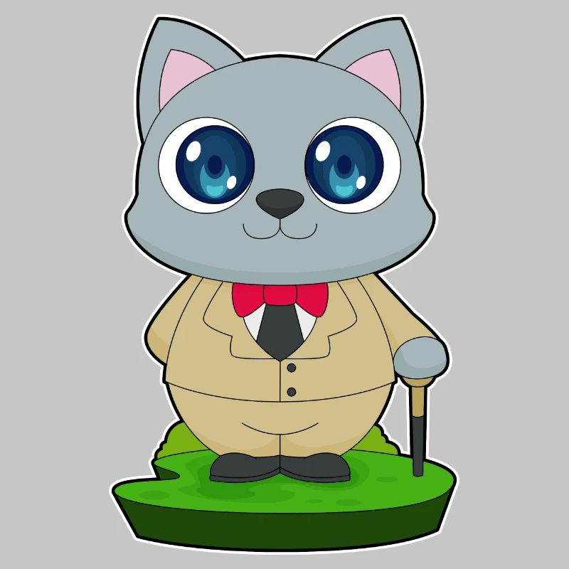 Bâton de marche pour chat