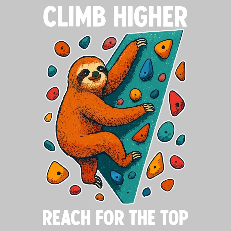 Bouldering Sloth Climbing Boulder Climber