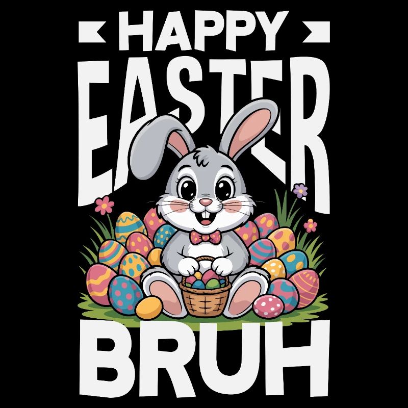Happy Easter Sweet Easter Bunny Egg Hunt Easter Eggs