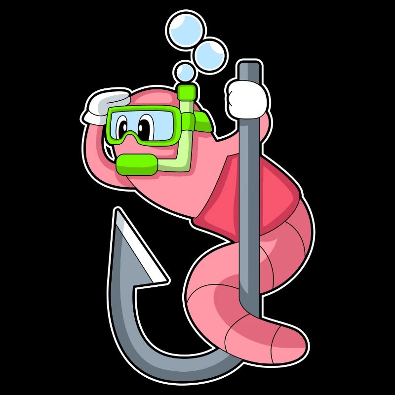 Pêche à l’hameçon Worm Angler