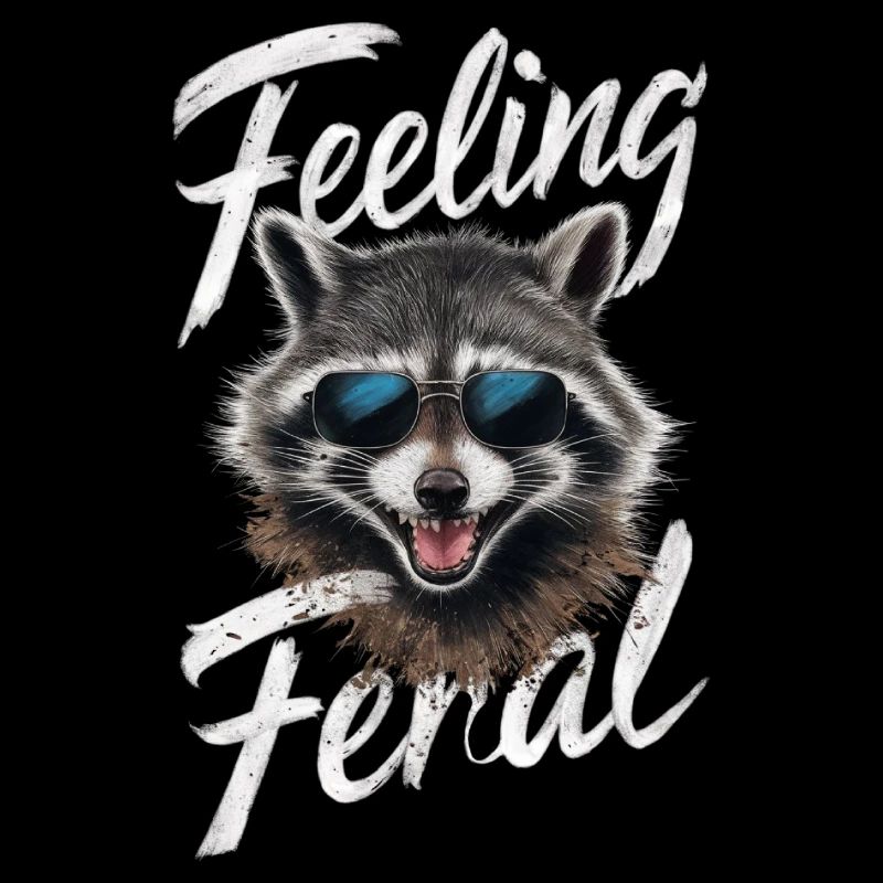 Feeling Feral Racoon 